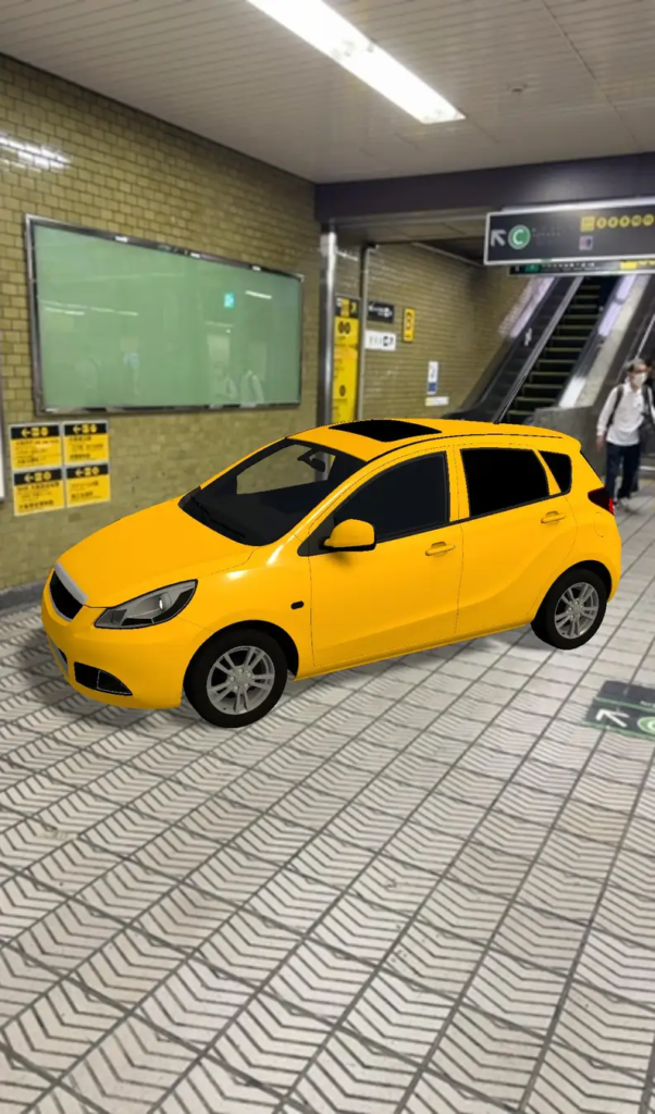 KYAST AR デモ画面