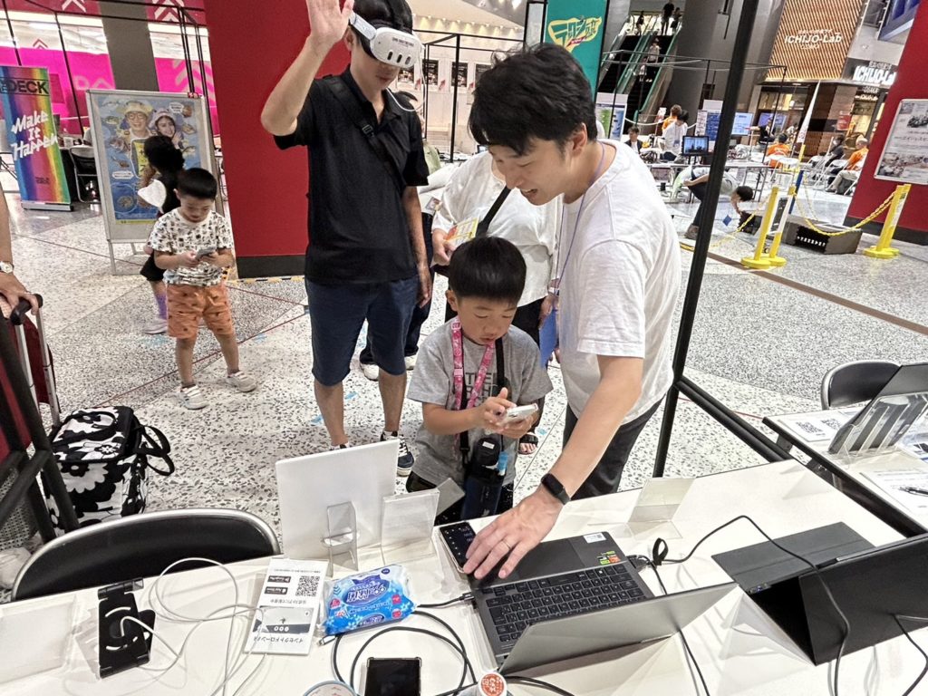 テックシーカー プレゼンの様子