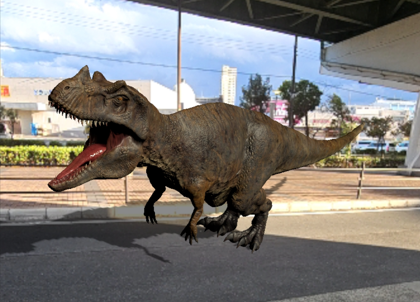 恐竜ラジコンWebAR